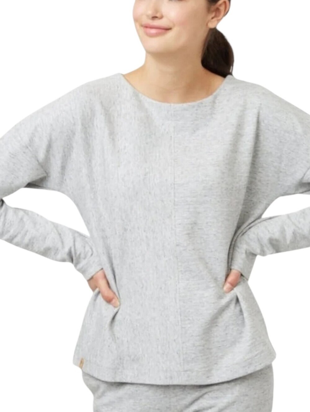 Tentree Clay Crewneck Sweatshirt Women Extra Large Gray